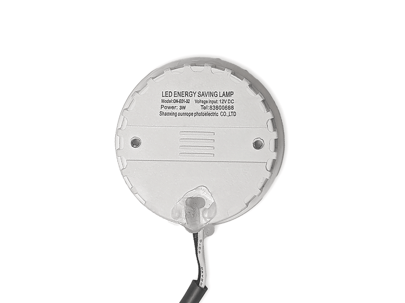 12V LED replacement light energy-saving lamp with 3W power and wired connection