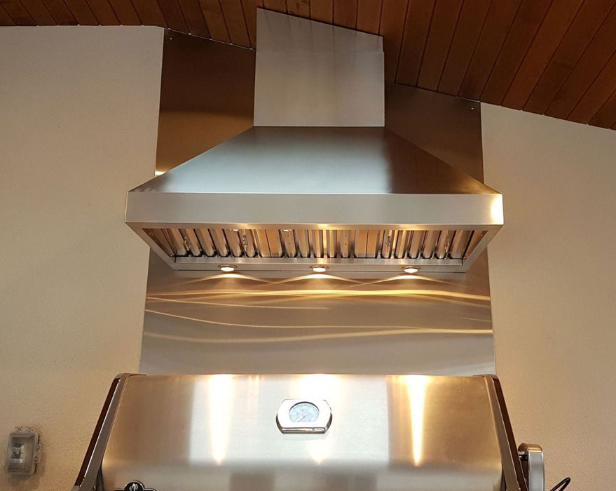 (Dented) Wall Mount Range Hood 48 Inch - Victory Twister-MAX