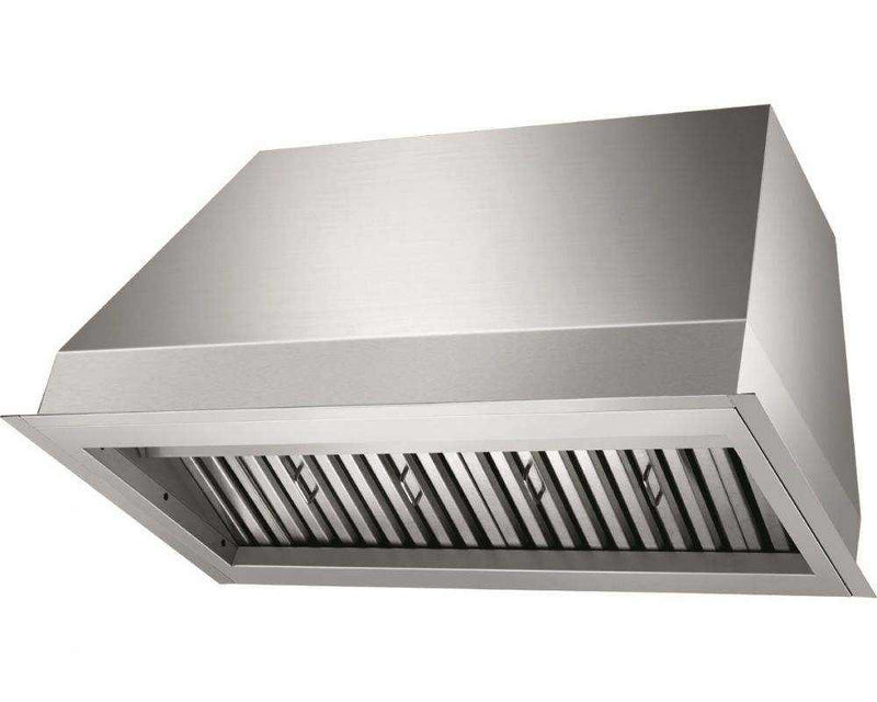 36 Inch 1200 CFM Range Hood Insert Victory Typhoon with mechanical rotary switches and powerful metal blower