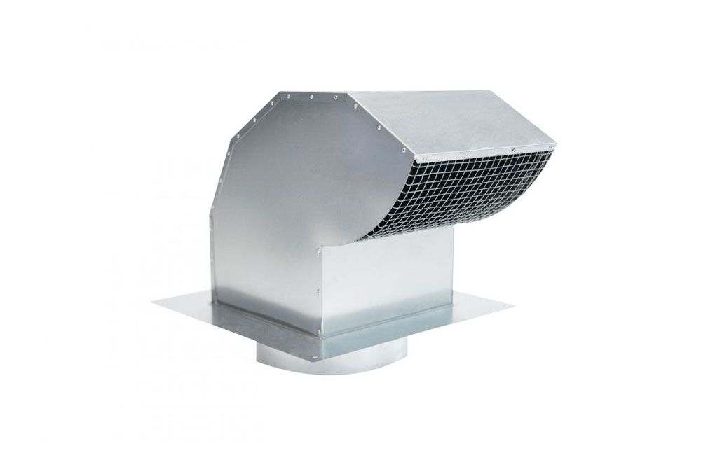 Galvanized Steel Roof Cap - 10" Duct